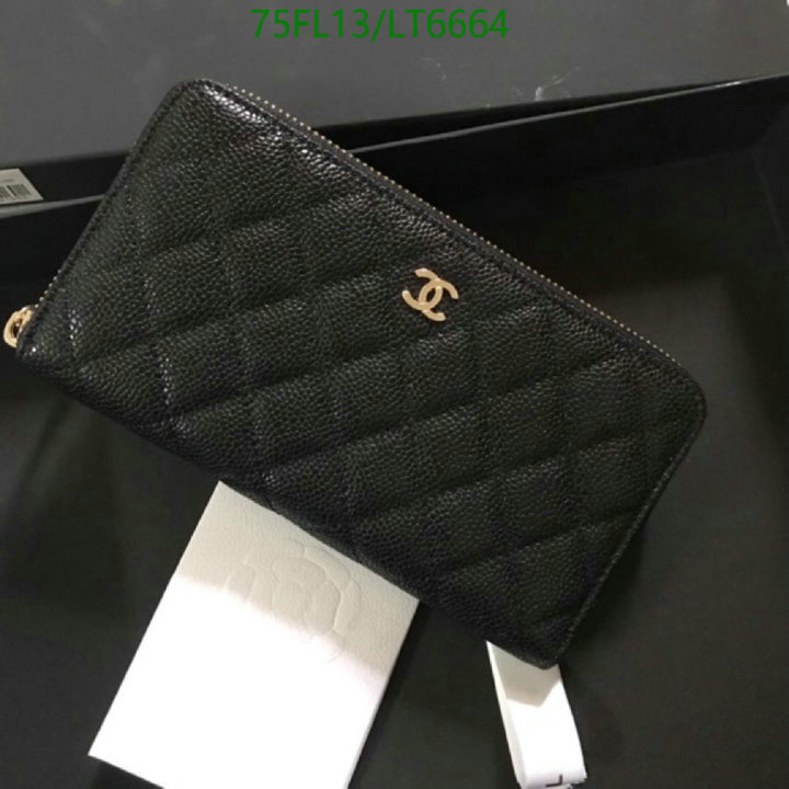 Chanel Bags ( 4A )-Wallet-,Code: LT6664,$: 75USD