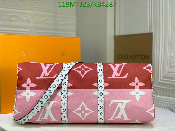 LV Bags-(4A)-Keepall BandouliRe 45-50-,Code: KB4287,$: 119USD