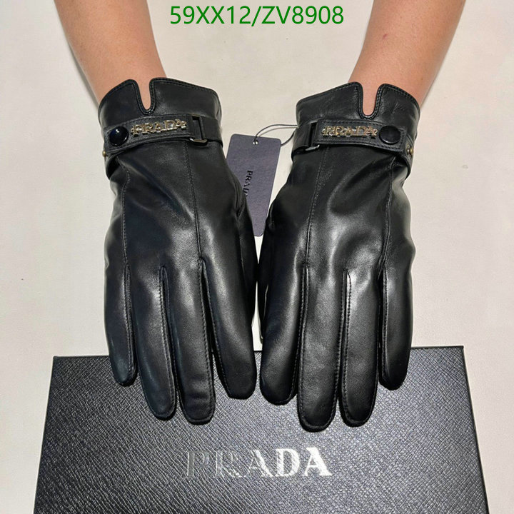 Gloves-Prada, Code: ZV8908,$: 59USD