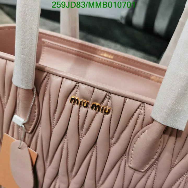 Miu Miu Bag-(Mirror)-Handbag-,Code: MMB010701,$: 259USD