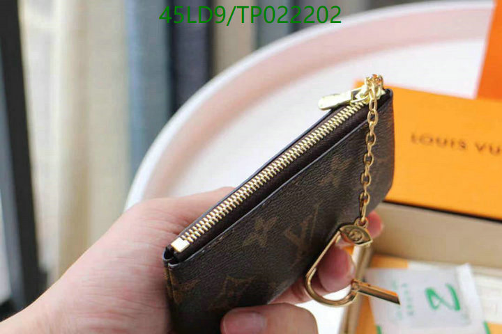 LV Bags-(Mirror)-Wallet-,Code: TP022202,$: 45USD