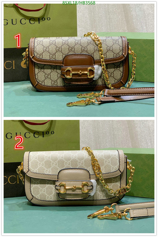 Gucci Bag-(4A)-Horsebit-,Code: HB3568,$: 85USD