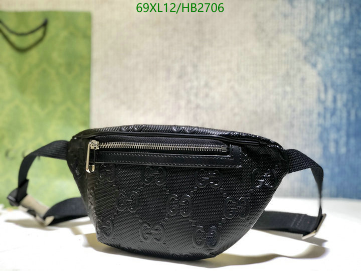 Gucci Bag-(4A)-Belt Bag-Chest Bag--,Code: HB2706,$: 69USD