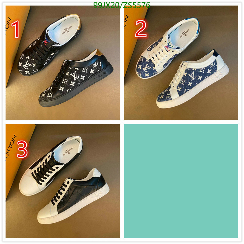 Men shoes-LV, Code: ZS5576,$: 99USD