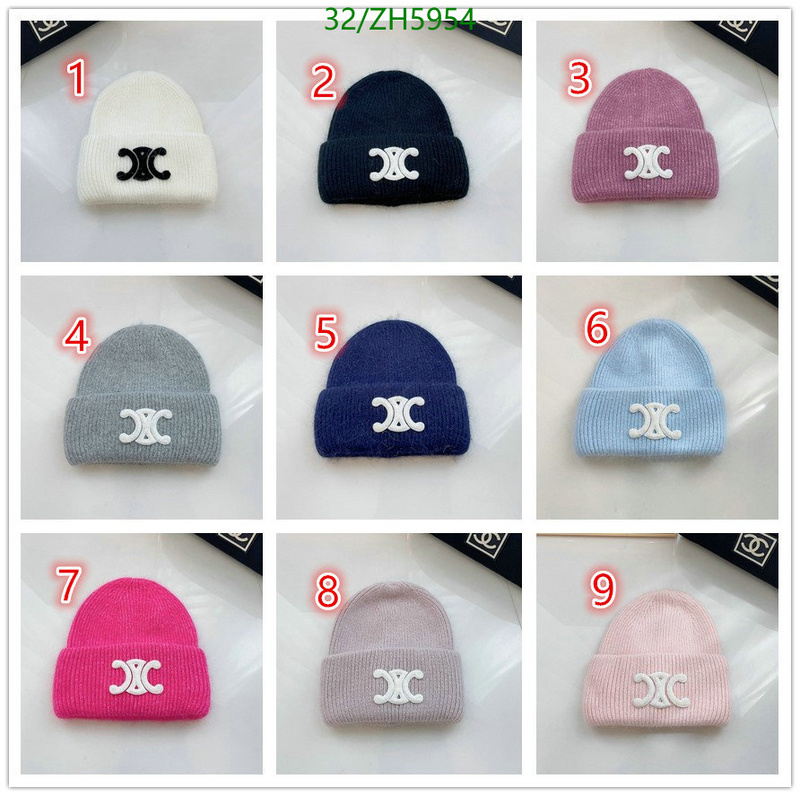 Cap -(Hat)-CELINE, Code: ZH5954,$: 32USD