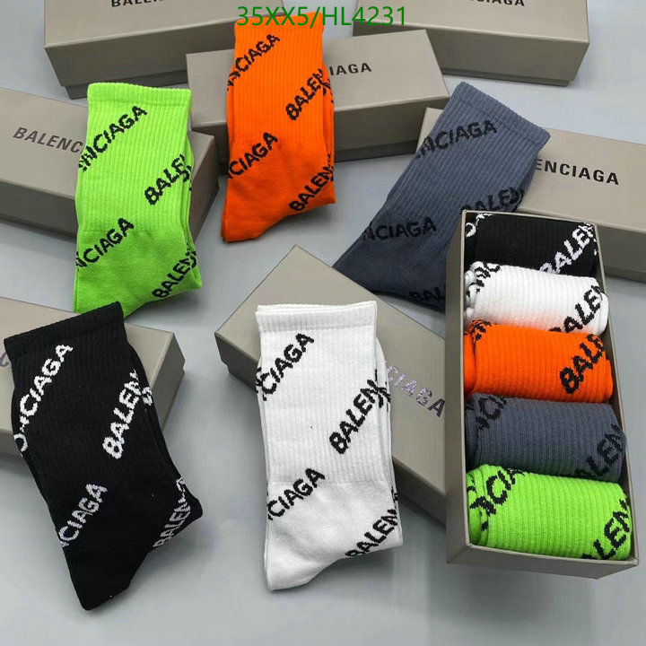 Sock-Balenciaga, Code: HL4231,$: 35USD