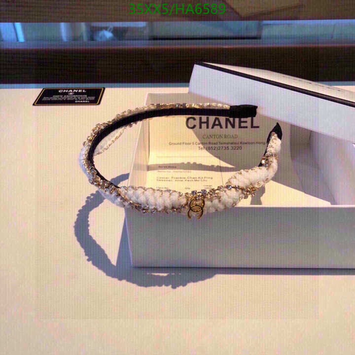 Headband-Chanel, Code: HA6589,$: 35USD