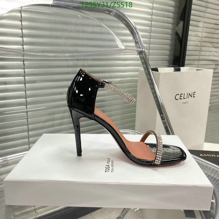 Women Shoes-Amina Muaddi, Code: ZS518,$: 129USD