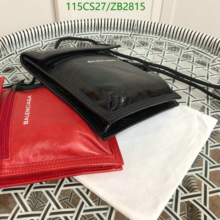 Balenciaga Bag-(Mirror)-Other Styles-,Code: ZB2815,$: 115USD