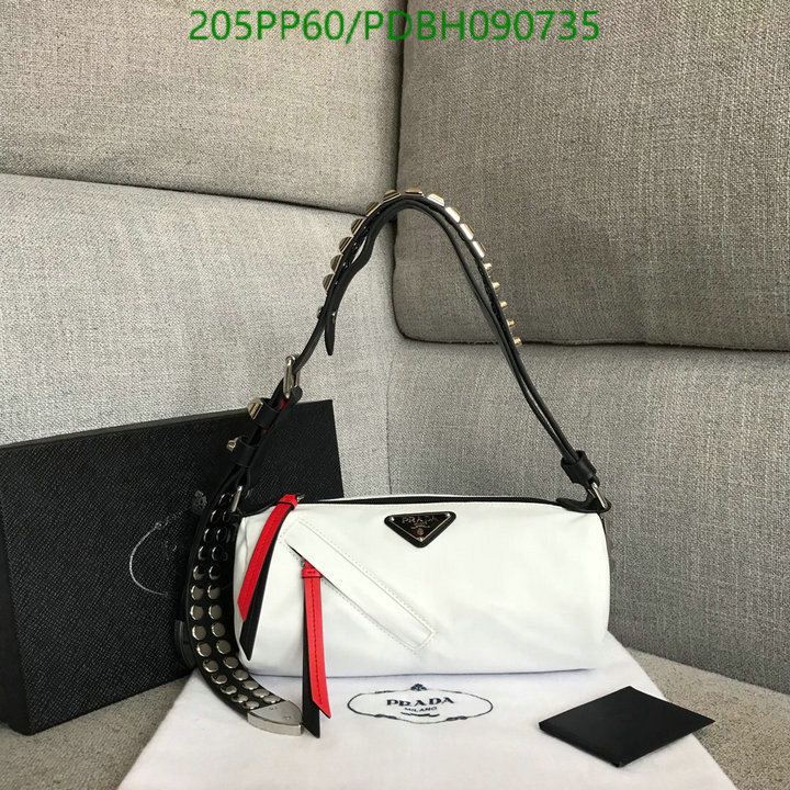 Prada Bag-(Mirror)-Handbag-,Code:PDBH090735,$:205USD