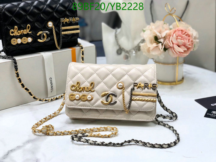 Chanel Bags ( 4A )-Diagonal-,Code: YB2228,$: 89USD