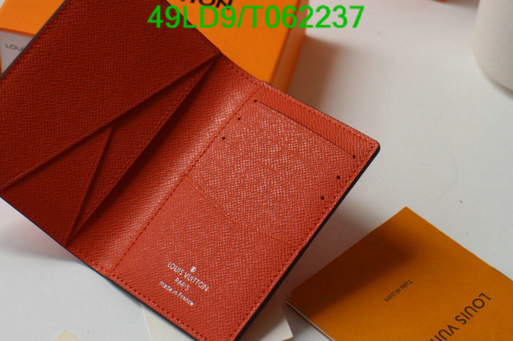 LV Bags-(Mirror)-Wallet-,Code: T062237,$: 49USD