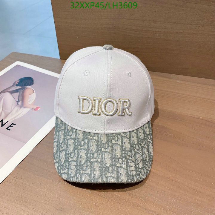 Cap -(Hat)-Dior, Code: LH3609,$: 32USD