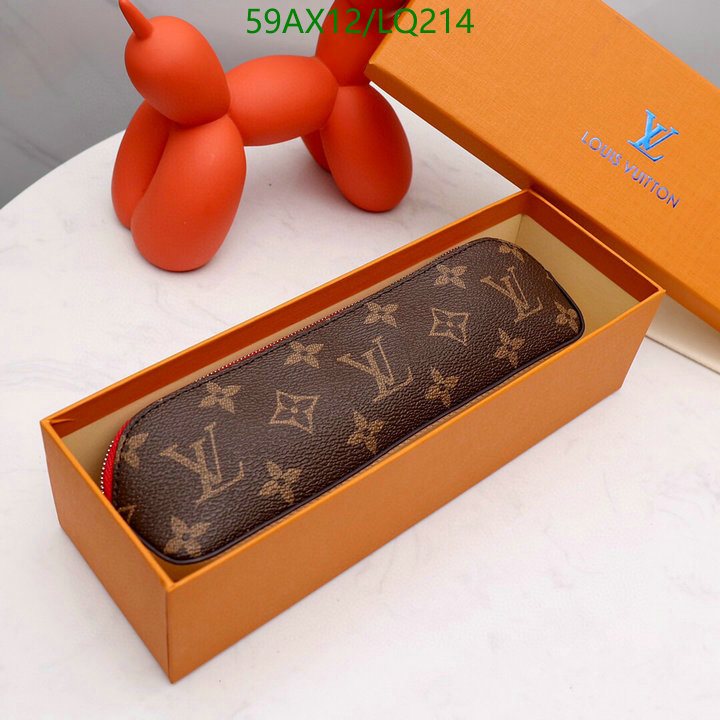 LV Bags-(4A)-Wallet-,Code: LQ214,$: 59USD