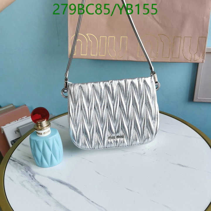 Miu Miu Bag-(Mirror)-Diagonal-,Code: YB155,$: 279USD