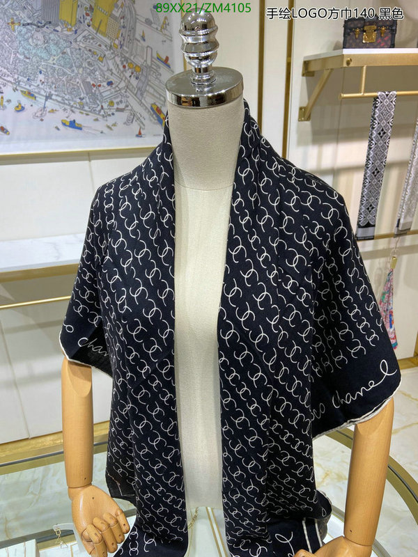 Scarf-Chanel, Code: ZM4105,$: 89USD