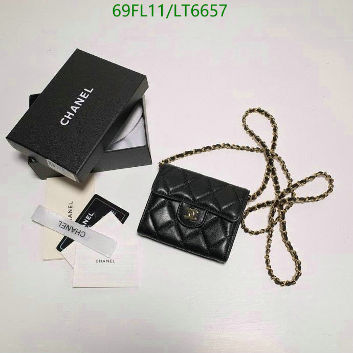 Chanel Bags ( 4A )-Wallet-,Code: LT6657,$: 69USD