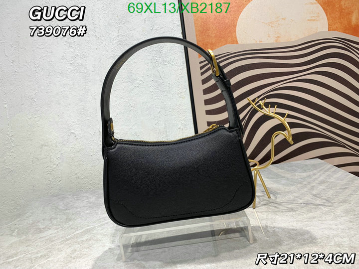 Gucci Bag-(4A)-Handbag-,Code: XB2187,$: 69USD