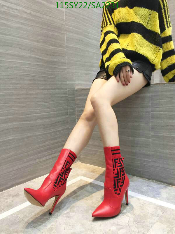 Women Shoes-Fendi, Code: SA2231,$: 115USD