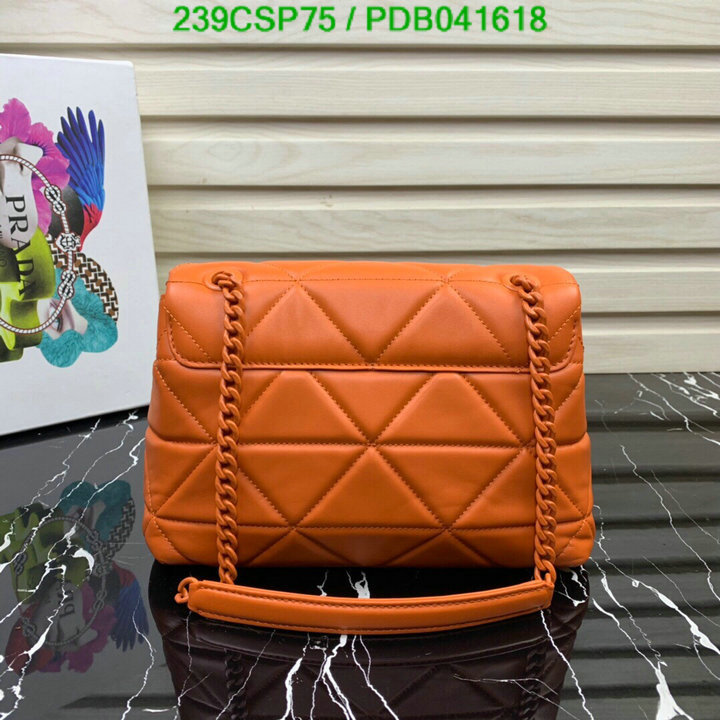 Prada Bag-(Mirror)-Diagonal-,Code: PDB041618,$: 239USD