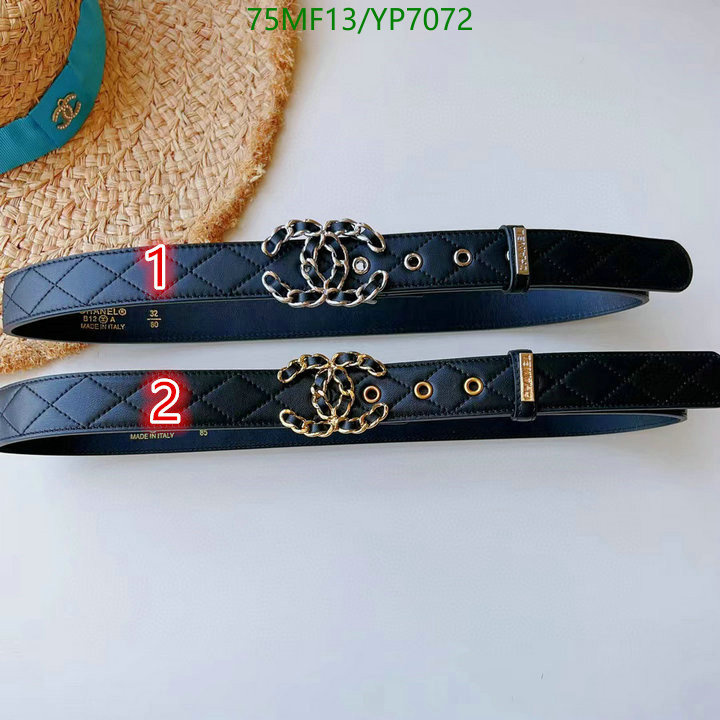 Belts-Chanel,Code: YP7072,$: 75USD