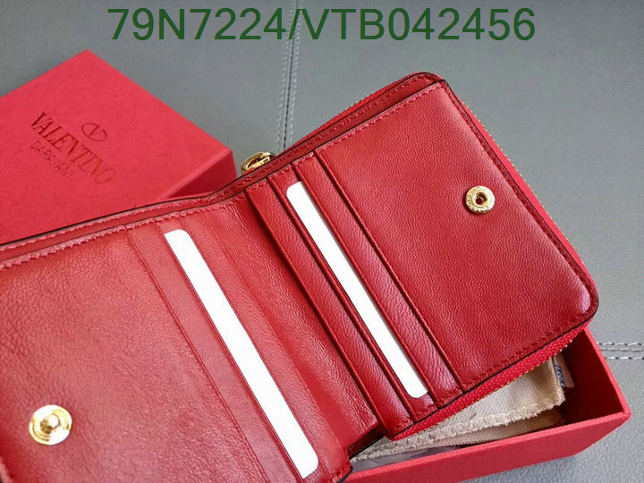 Valentino Bag-(Mirror)-Wallet-,Code: VTB042456,$:79USD