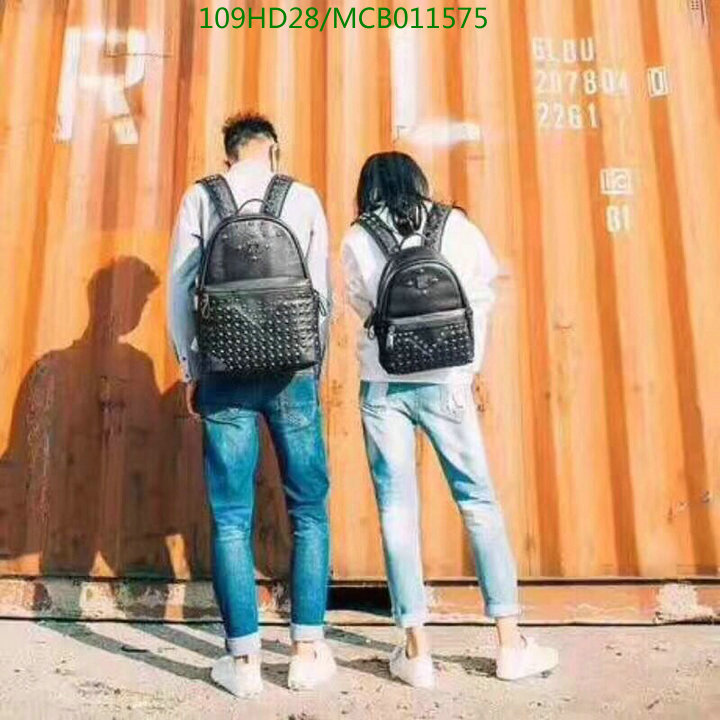 MCM Bag-(Mirror)-Backpack-,Code: MCB011575,$:109USD