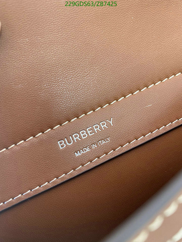 Burberry Bag-(Mirror)-Diagonal-,Code: ZB7425,$: 229USD