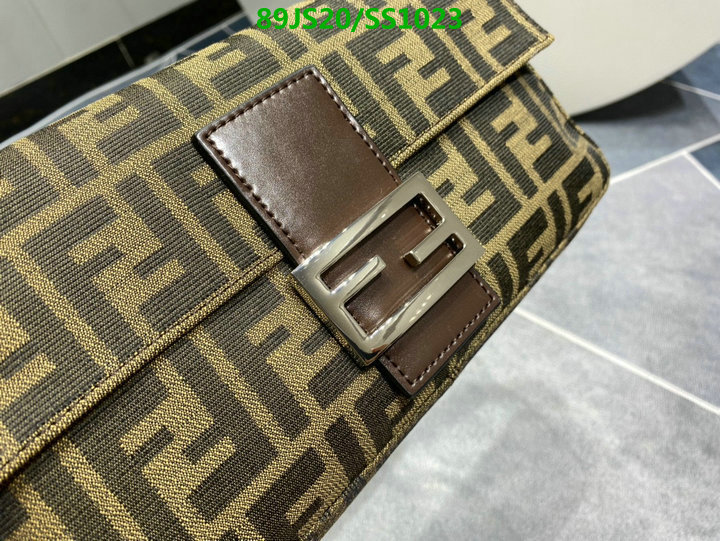 Fendi Bag-(Mirror)-Handbag-,Code: SS1023,