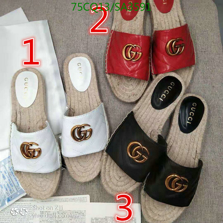 Women Shoes-Gucci, Code: SA3591,$: 75USD