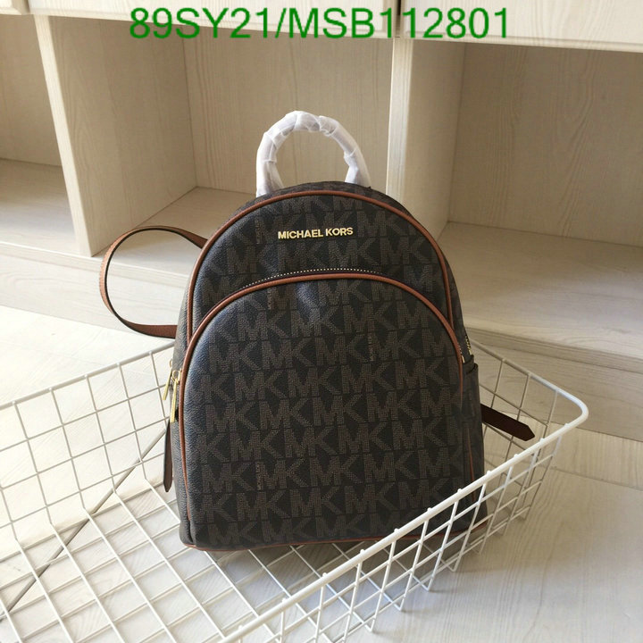 Michael Kors Bag-(4A)-Backpack-,Code: MSB112801,$: 109USD