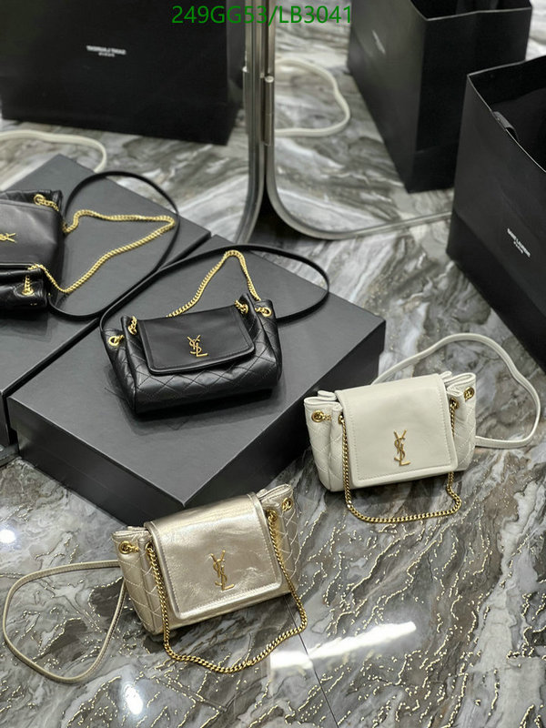 YSL Bag-(Mirror)-Diagonal-,Code: LB3041,$: 249USD