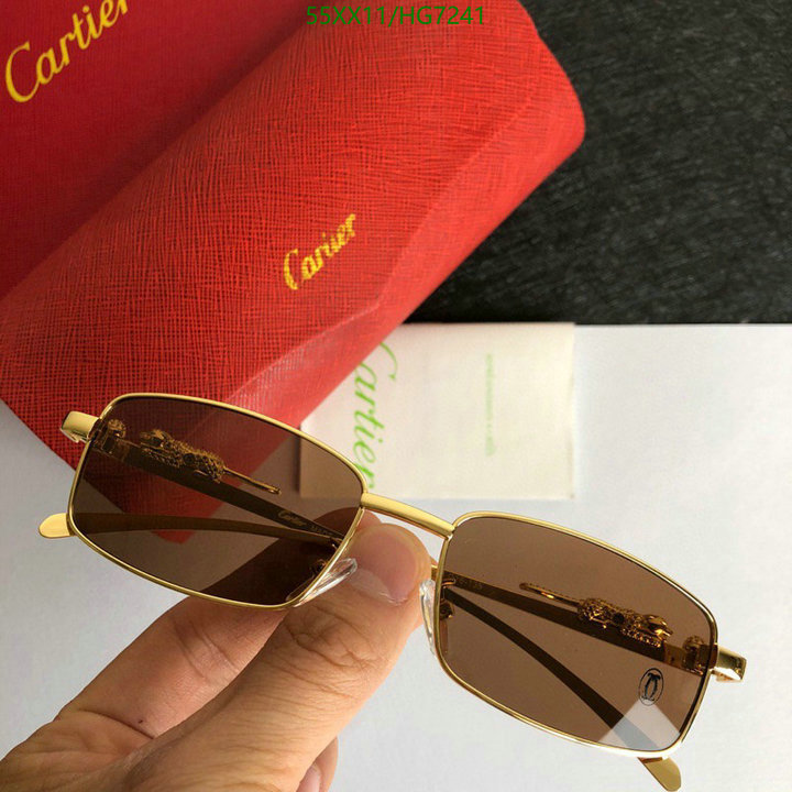 Glasses-Cartier, Code: HG7241,$: 55USD