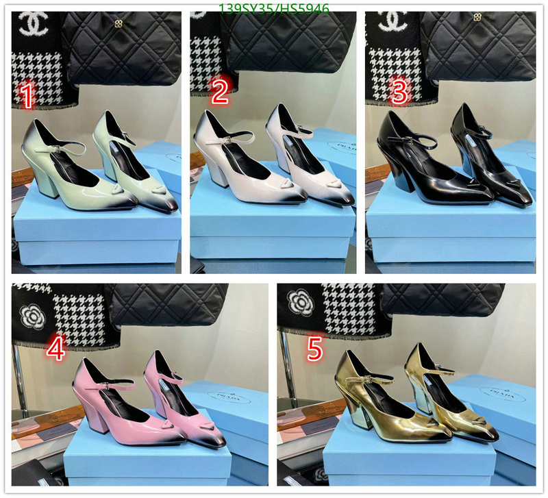 Women Shoes-Prada, Code: HS5946,$: 139USD