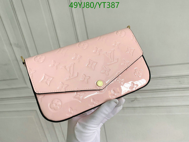 LV Bags-(4A)-Wallet-,Code: YT387,$: 49USD