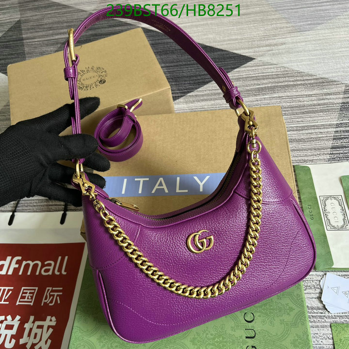 Gucci Bag-(Mirror)-Handbag-,Code: HB8251,$: 239USD