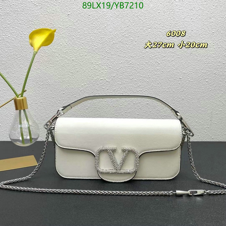 Valentino Bag-(4A)-LOC-V Logo ,Code: YB7210,$: 89USD