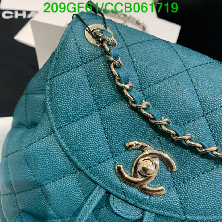 Chanel Bags -(Mirror)-Backpack-,Code: CCB061719,$: 209USD