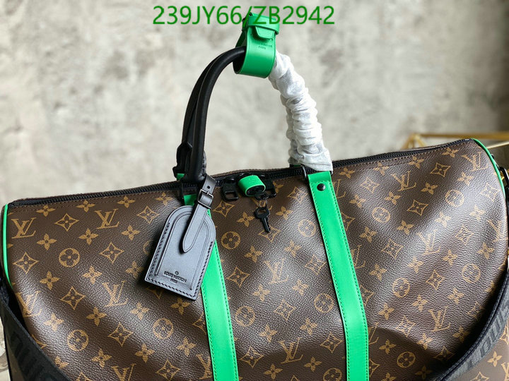 LV Bags-(Mirror)-Keepall BandouliRe 45-50-,Code: ZB2942,$: 239USD