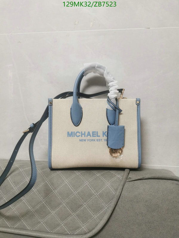 Michael Kors Bag-(Mirror)-Handbag-,Code: ZB7523,$: 129USD