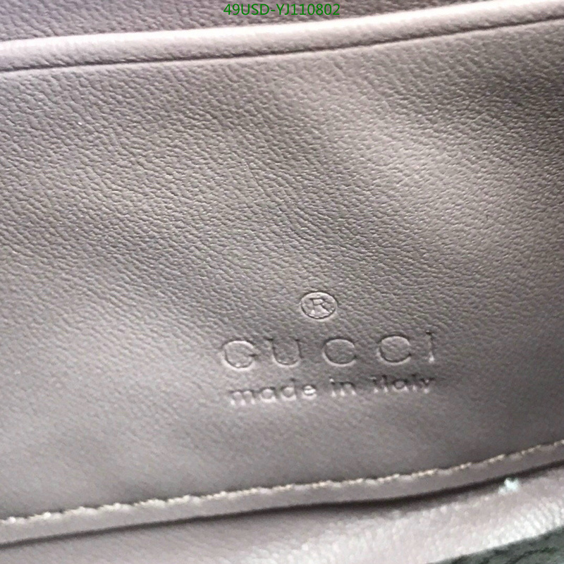 Gucci Bag-(4A)-Wallet-,Code: YJ110802,$:49USD