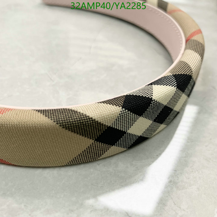 Headband-Burberry, Code: YA2285,$: 32USD