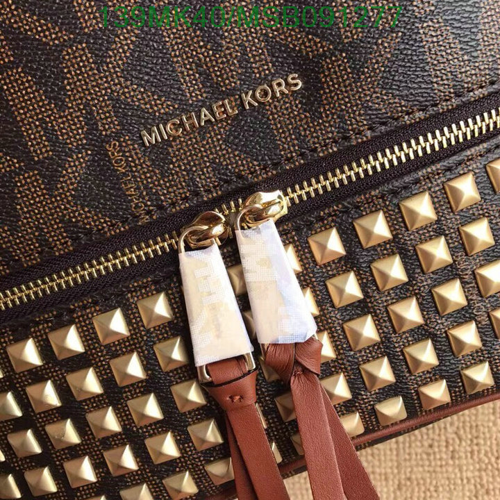 Michael Kors Bag-(Mirror)-Backpack-,Code: MSB091277,$: 139USD