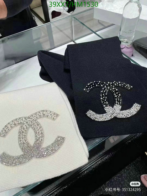 Scarf-Chanel, Code: HM1530,$: 39USD