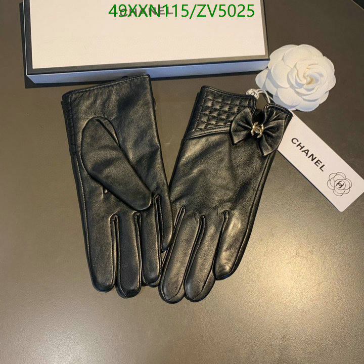 Gloves-Chanel, Code: ZV5025,$: 49USD
