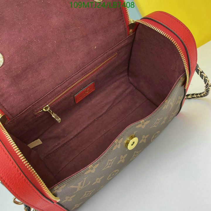 LV Bags-(4A)-Handbag Collection-,Code: LB7408,$: 109USD