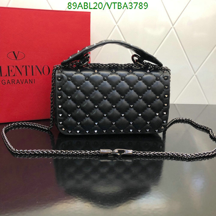 Valentino Bag-(4A)-Rockstud Spike-,Code: VTBA3789,$: 89USD