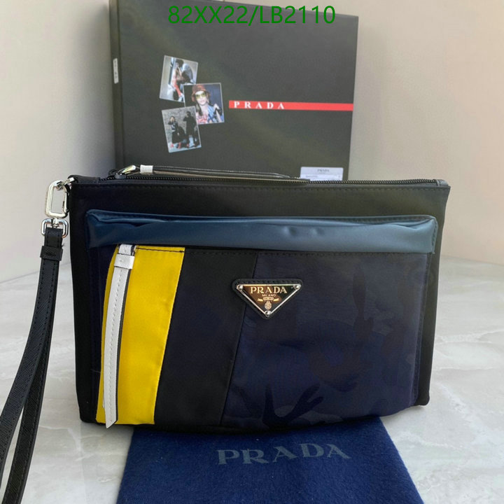 Prada Bag-(Mirror)-Diagonal-,Code: LB2110,$: 82USD