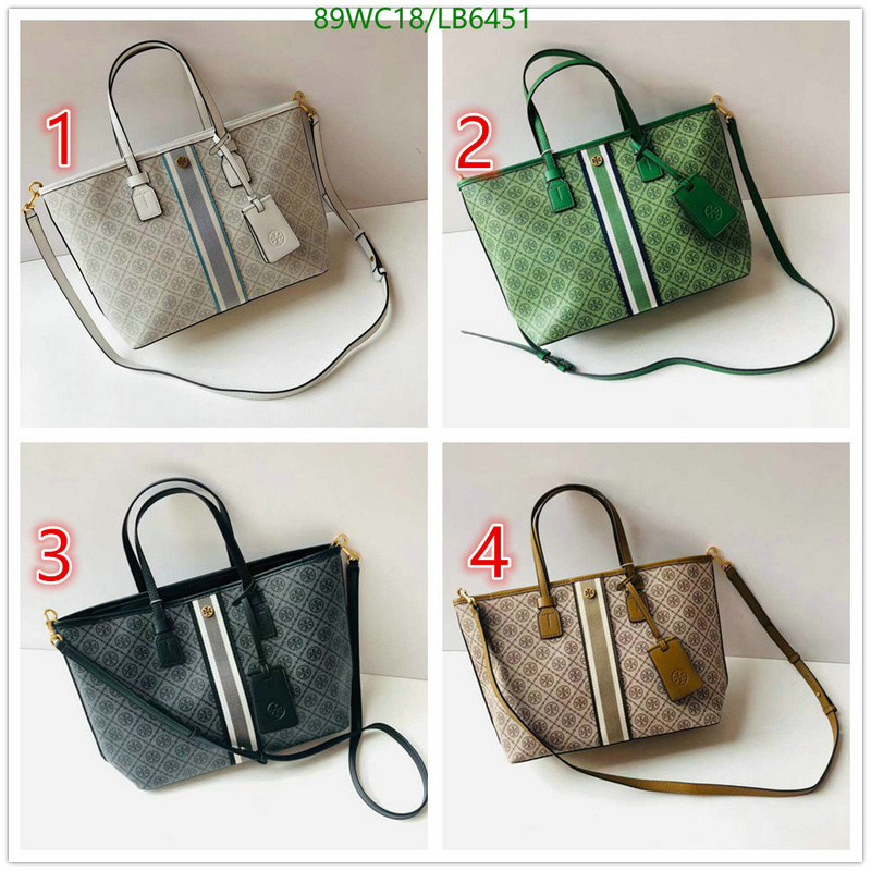 Tory Burch Bag-(4A)-Handbag-,Code: LB6451,$: 89USD