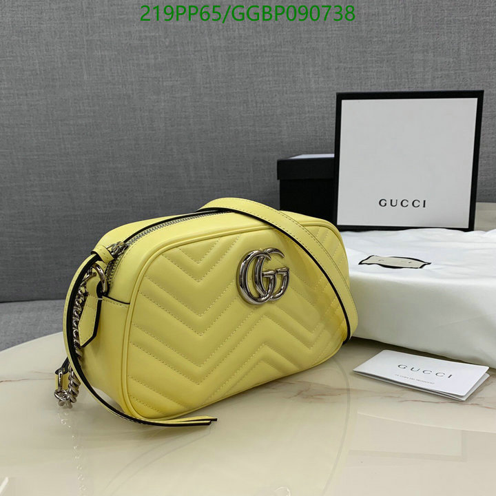 Gucci Bag-(Mirror)-Marmont,Code: GGBP090738,$:219USD